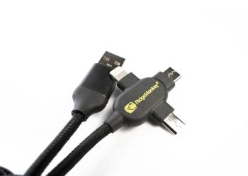RidgeMonkey Napájecí kabel Vault USB-A to Multi Out Cable 2m,RidgeMonkey Napájecí kabel Vault USB-A to Multi Out Cable 2m
