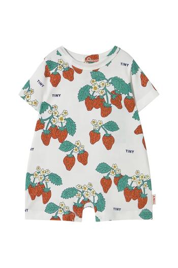 Detské bavlnené dupačky Tinycottons STRAWBERRIES ONE-PIECE SS25-005