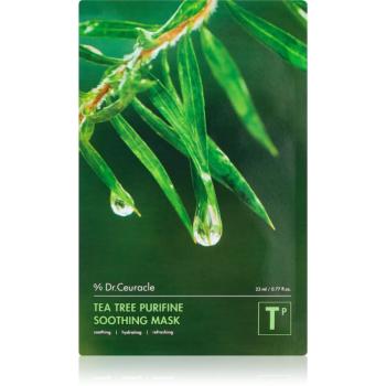 Dr.Ceuracle Tea Tree Purifine upokojujúca plátienková maska pre problematickú pleť, akné 23 ml