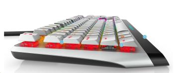 Dell Alienware 510K Low profil RGB Mechanical Gaming Keyboard - AW510K (Lunar Light)