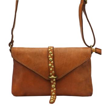 Kožená dámska crossbody kabelka