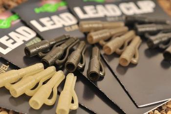 Korda Klipy na olovo Lead Clip 10ks - Gravel,Korda Klipy na olovo Lead Clip 10ks - Gravel
