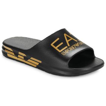 Emporio Armani EA7  CRUSHER DISTANCE SLIDE  športové šľapky Čierna