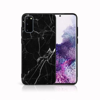 MY ART Ochranný kryt pre Samsung Galaxy S20 Plus BLACK MARBLE (142)