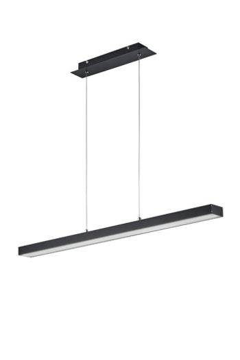 LED závesné osvetlenie Reality Agano čierna RER 32801132