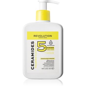 Revolution Skincare Ceramides jemný čistiaci penivý krém pre mastnú a problematickú pleť 236 ml