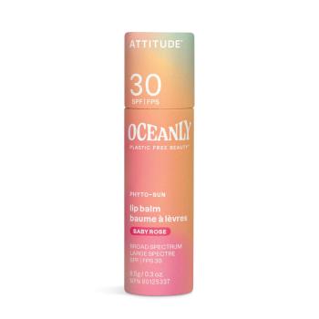 Attitude Tónujúci balzam na pery SPF 30 (Lip Balm) 8,5 g Baby Rose