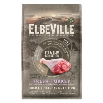 ELBEVILLE Fit and Slim Condition Fresh Turkey granule pre psov 1 kus, Hmotnosť balenia (g): 11,4 kg