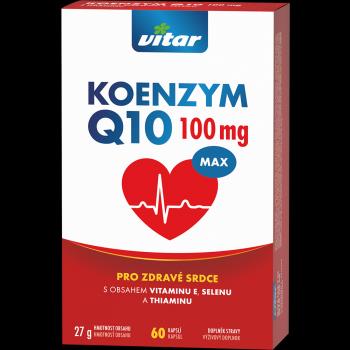 Vitar Koenzým Q10 100 mg 60 kapsúl