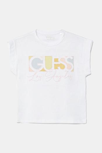 Detské tričko Guess biela farba, J5GI14 K6YW4