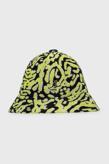 Klobúk Kangol K3411.BL320-BL320, zelená farba,