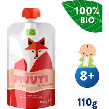 SALVEST Muuti BIO Jablko, mango a čierne ríbezle s červenou repou (110 g) (4740073073698)