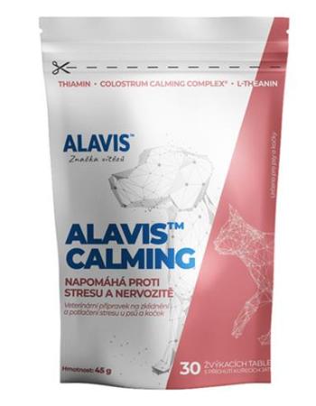 ALAVIS CALMING EXTRA SILNÝ žuvacie tablety pre psy a mačky 30ks