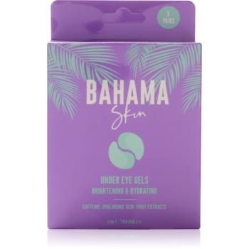 Bahama Skin Under Eyes Gels hydrogélová maska na očné okolie pre rozjasnenie a hydratáciu 5x2 ks