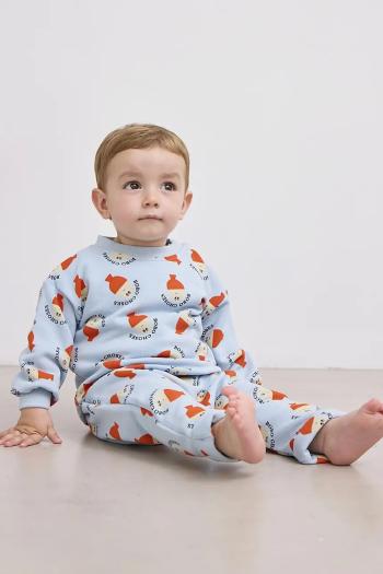Bavlnená mikina pre bábätká Bobo Choses Morning Egg vzorovaná, 125AB030