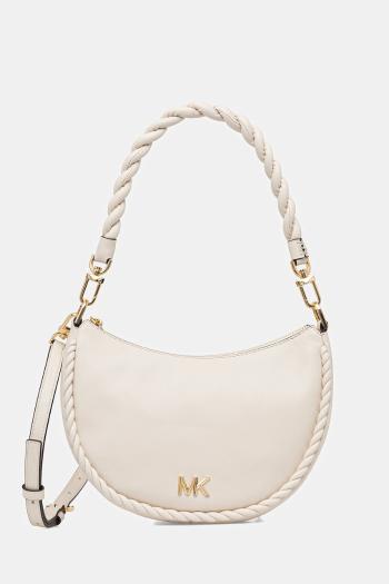 Kožená kabelka MICHAEL Michael Kors KYLA béžová farba, 32T5G8QU1L