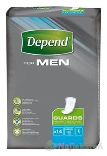 DEPEND FOR MEN inkontinenčné vložky pre mužov 14ks