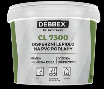DEN BRAVEN CL 7300 - Disperzné lepidlo na PVC podlahy biela 5 kg