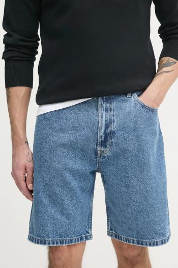 Rifľové krátke nohavice Calvin Klein Jeans pánske, LV04RB931G