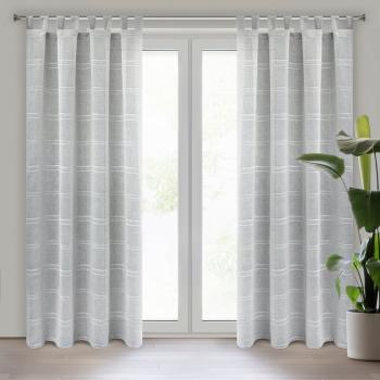 ArtFir Záclona ARCADIA PU | strieborná 140 x 250 cm
