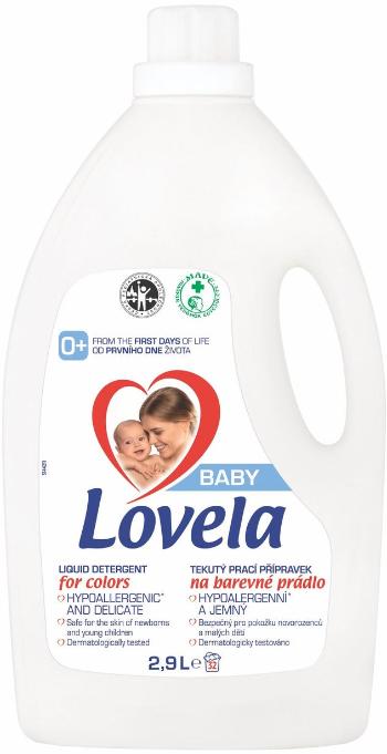 LOVELA Baby Farebná bielizeň tekutý prací gél 32 praní 2.9 l