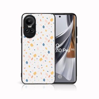 MY ART Ochranný kryt pre Oppo Reno10 5G / Reno 10 Pro 5G ORANGE TERRAZZO (165)