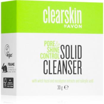 Avon Clearskin Pore & Shine Control čistiace mydlo pre problematickú pleť, akné 30 g