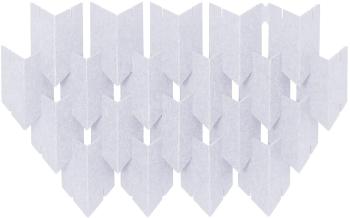 Mega Acoustic DART-PET 12 Pieces White Absorpčný penový panel