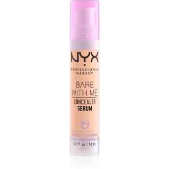 NYX Professional Makeup Bare With Me Concealer Serum hydratačný korektor 2 v 1 odtieň 2.5 Medium Vanilla 9,6 ml