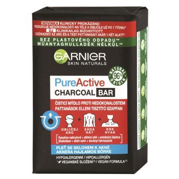 GARNIER Skin Naturals Pure Active Čistiace mydlo Charcoal 100 g