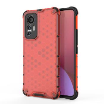 HONEYCOMB Ochranný kryt Xiaomi 12 Lite červený