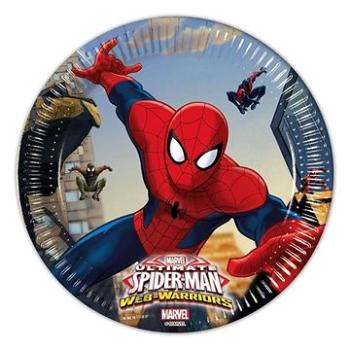 Papierový tanier ultimate spiderman, 20 cm, 8 ks (5201184851524)