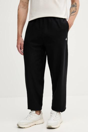 Tepláky Calvin Klein Jeans čierna farba, jednofarebné, LV04RC279G