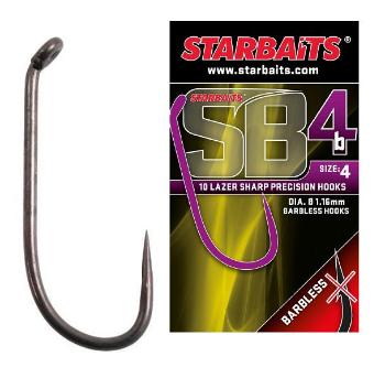 Starbaits háčik sb 4 bez protihrotu-veľkosť 8