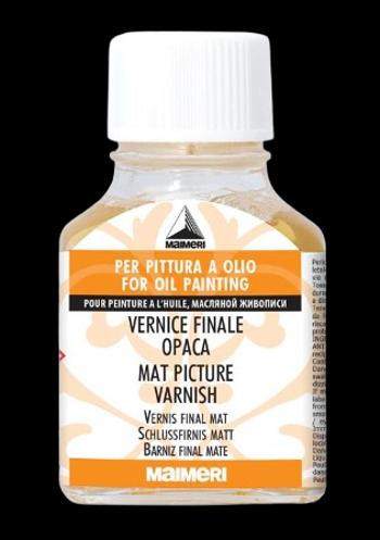 MAIMERI VERNICE FINALE - Lak na obrazy bezfarebný matný, 75 ml