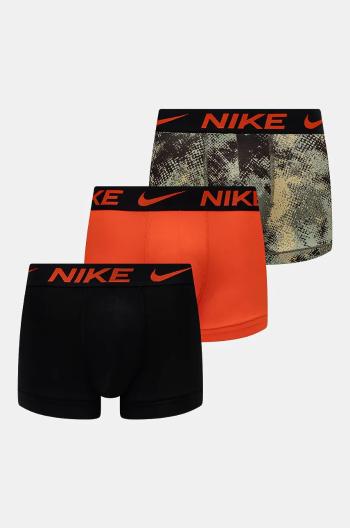 Boxerky Nike 3-pak pánske, čierna farba, 000PKE1156