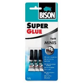 BISON SUPER GLUE MINIS 3×  1g (33535)