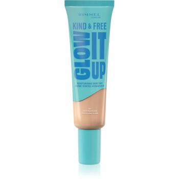 Rimmel Kind & Free Glow It Up ľahký hydratačný make-up odtieň 001 Fair Porcelain 30 ml