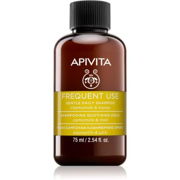 Apivita Frequent Use Gentle Daily Shampoo šampón pre každodenné umývanie vlasov s harmančekom 75 ml