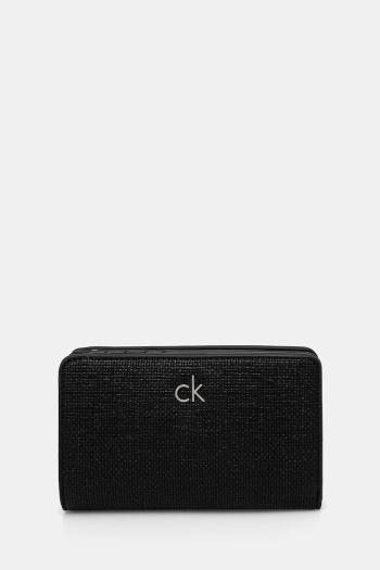 Peňaženka Calvin Klein dámska, čierna farba, K60K612957