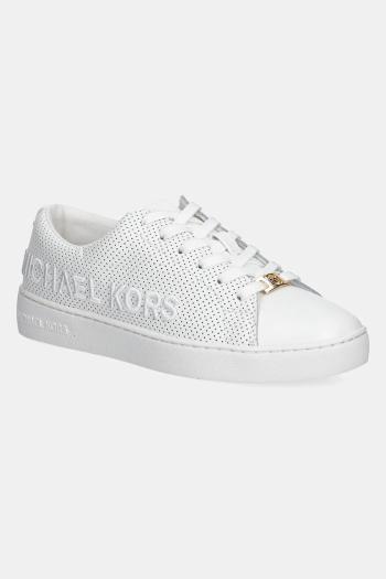 Topánky MICHAEL Michael Kors Keaton dámske, biela farba, 43R5KEFS1L.085