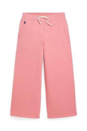 Tepláky Polo Ralph Lauren ružová farba, 312925933008