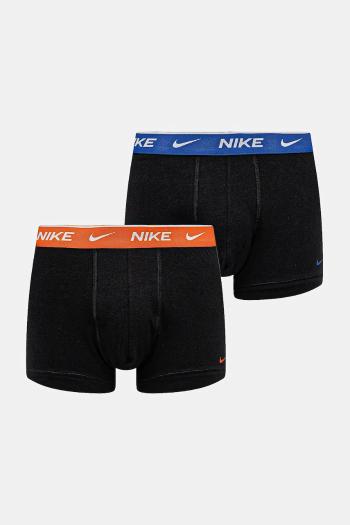 Boxerky Nike 2-pak čierna farba, 0000KE1085