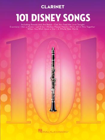 Hal Leonard 101 Disney Song for Clarinet Noty