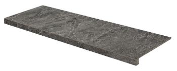 Schodová Tvarovka Rako Core night 30x120 cm reliéfna DCFVD875.1