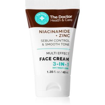 The Doctor Niacinamide + Zinc Sebum Control & Smooth tone pleťový krém na redukciu mastnoty pleti 40 ml