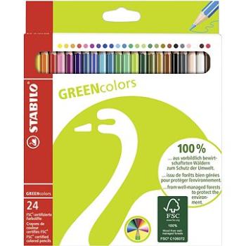 STABILO GREENcolors 24 ks puzdro (4006381390682)