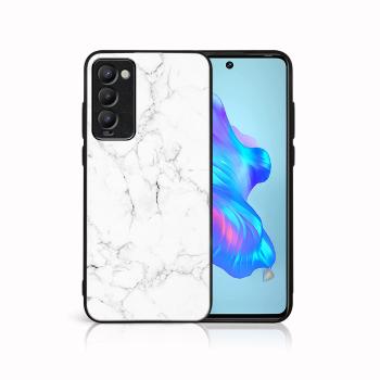 MY ART Ochranný obal pre Tecno Camon 18  WHITE MARBLE (144)