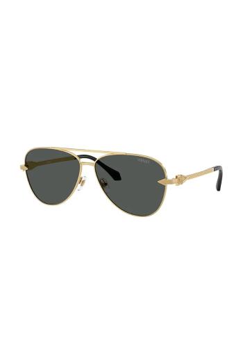 Slnečné okuliare Versace zlatá farba, 0VE2283