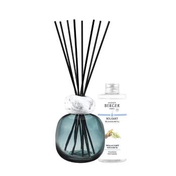 Maison Berger Paris Darčeková sada aróma difuzér Mineral Blue + náplň Pure White Tea 180 ml